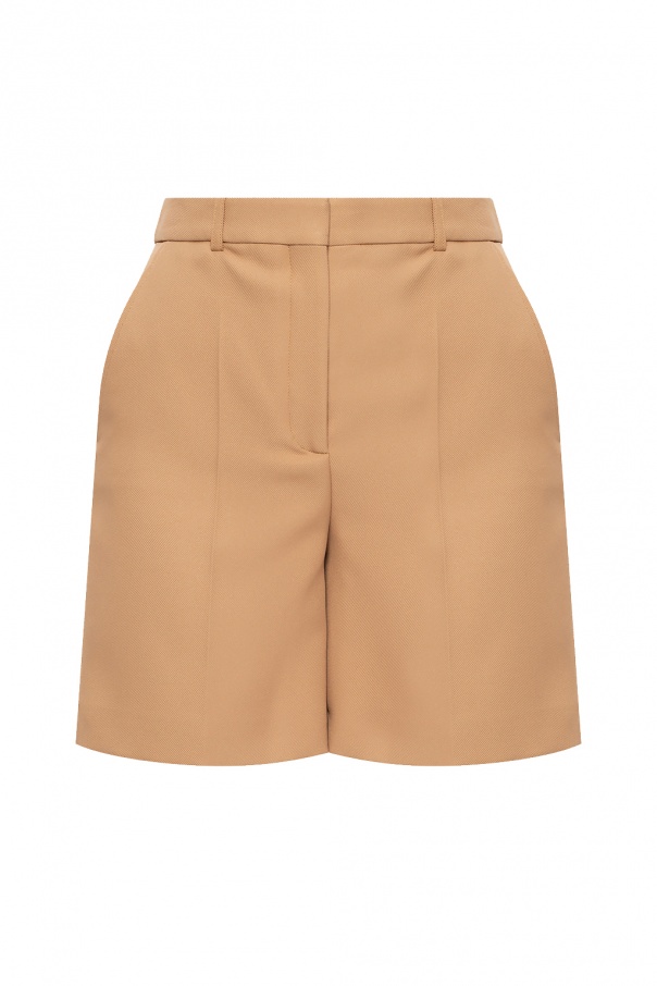 Stella McCartney Pleat-front shorts